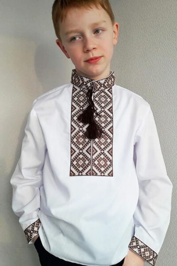 рубашка вышиванка для мальчика
