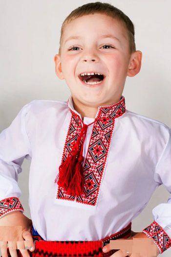 вышиванка для мальчика 1 год
