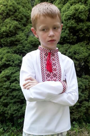 вышиванка для мальчика в садик школу