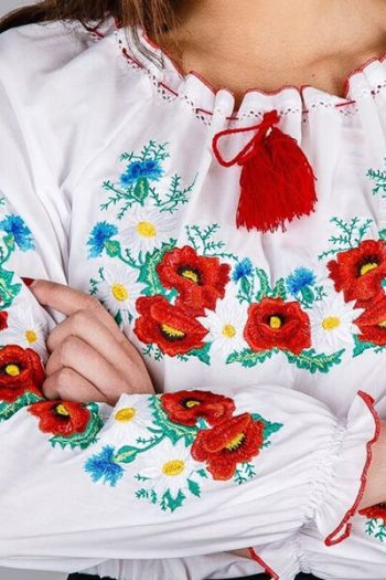 жіноча вишиванки маки ромашки Марія Марися
